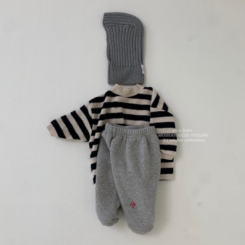 GO;U - Korean Children Fashion - #Kfashion4kids - Half Turtleneck Sweatshirt - 4