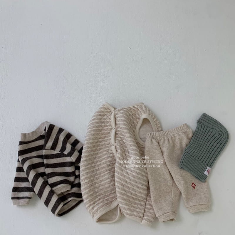 GO;U - Korean Children Fashion - #Kfashion4kids - Half Turtleneck Sweatshirt - 6