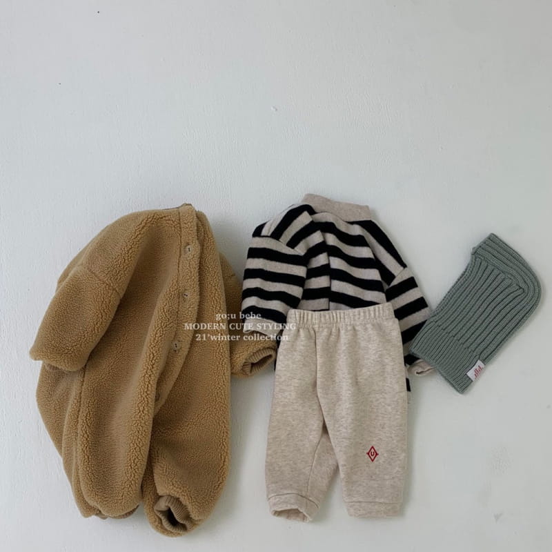 GO;U - Korean Children Fashion - #Kfashion4kids - Half Turtleneck Sweatshirt - 7