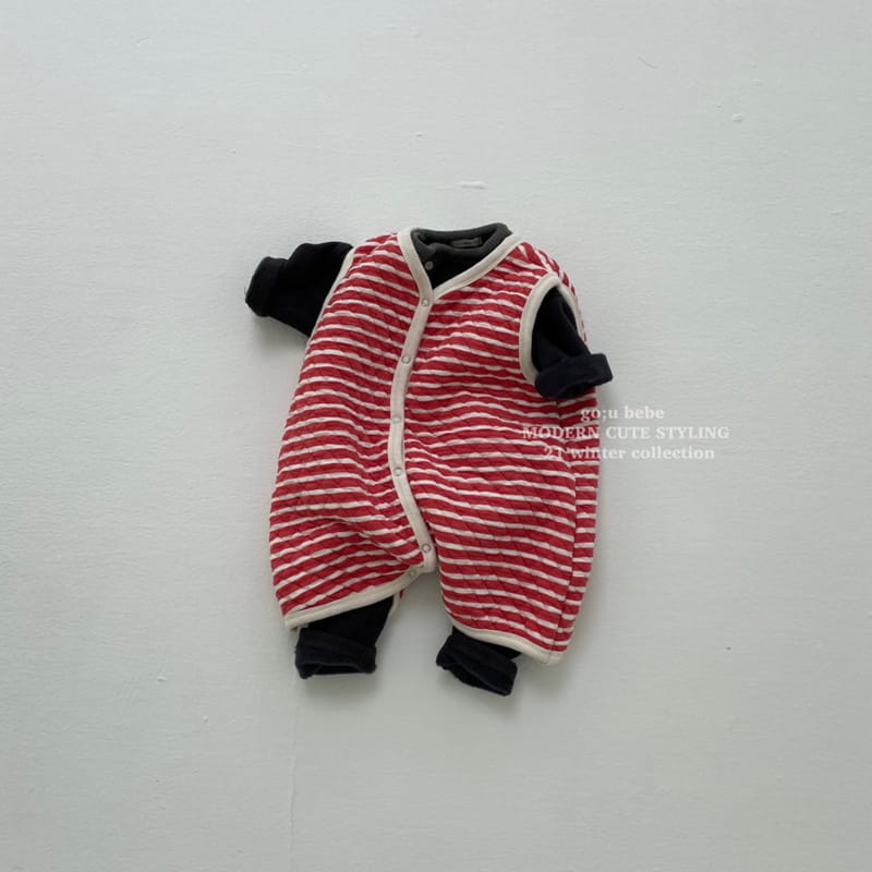 GO;U - Korean Children Fashion - #Kfashion4kids - Baman Bodysuit - 3