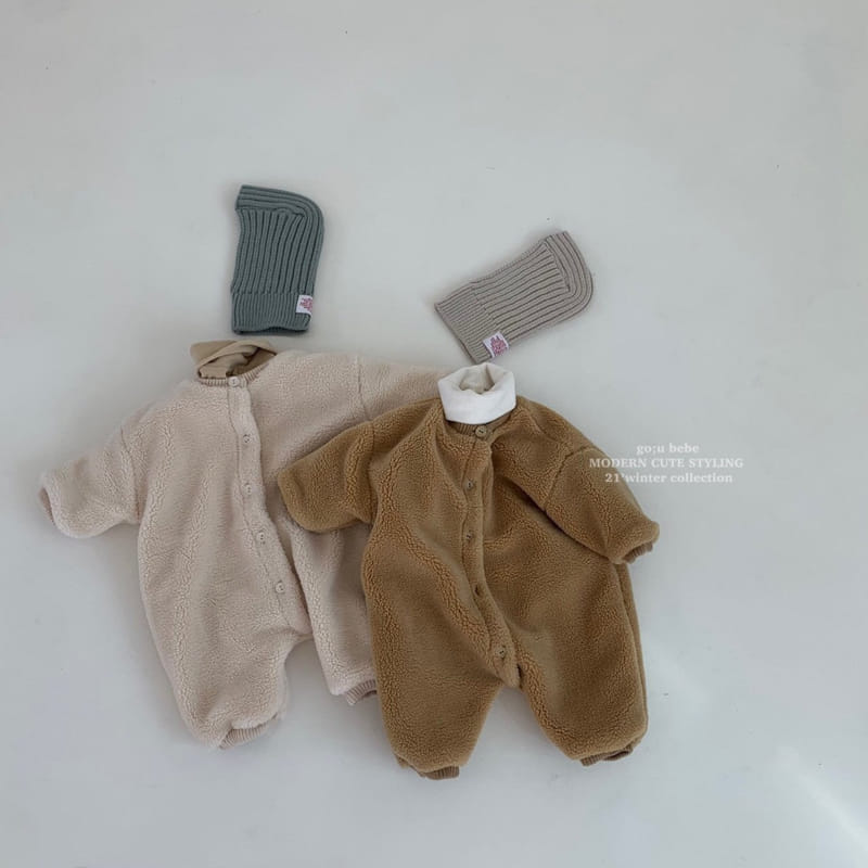 GO;U - Korean Children Fashion - #Kfashion4kids - Bear Bodysuit - 10