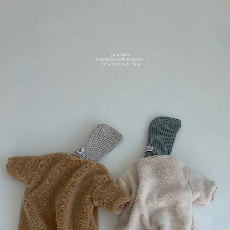 GO;U - Korean Children Fashion - #Kfashion4kids - Bear Bodysuit - 11