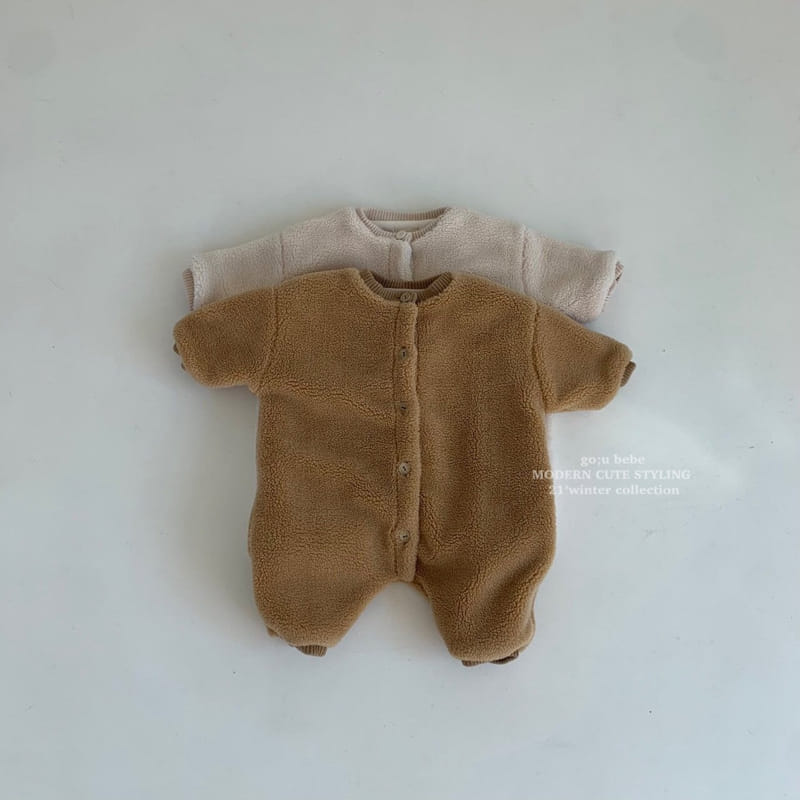 GO;U - Korean Children Fashion - #Kfashion4kids - Bear Bodysuit - 12