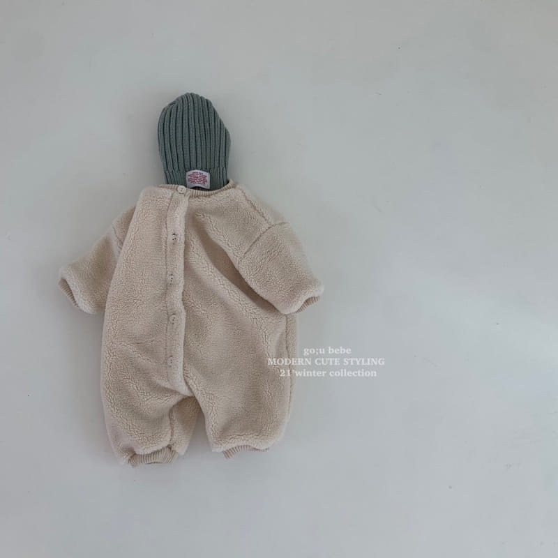 GO;U - Korean Children Fashion - #Kfashion4kids - Bear Bodysuit - 2