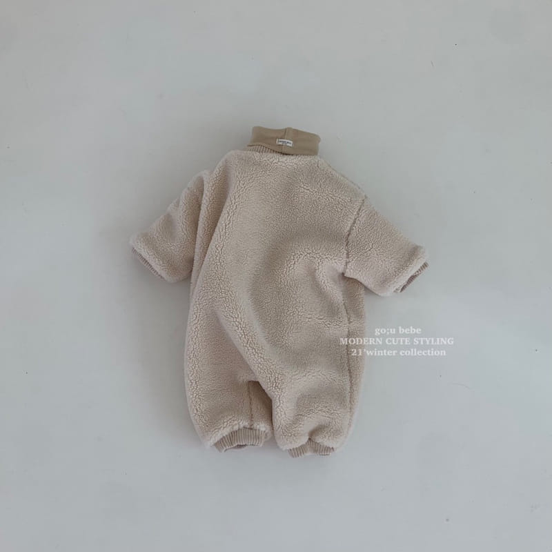 GO;U - Korean Children Fashion - #Kfashion4kids - Bear Bodysuit - 4
