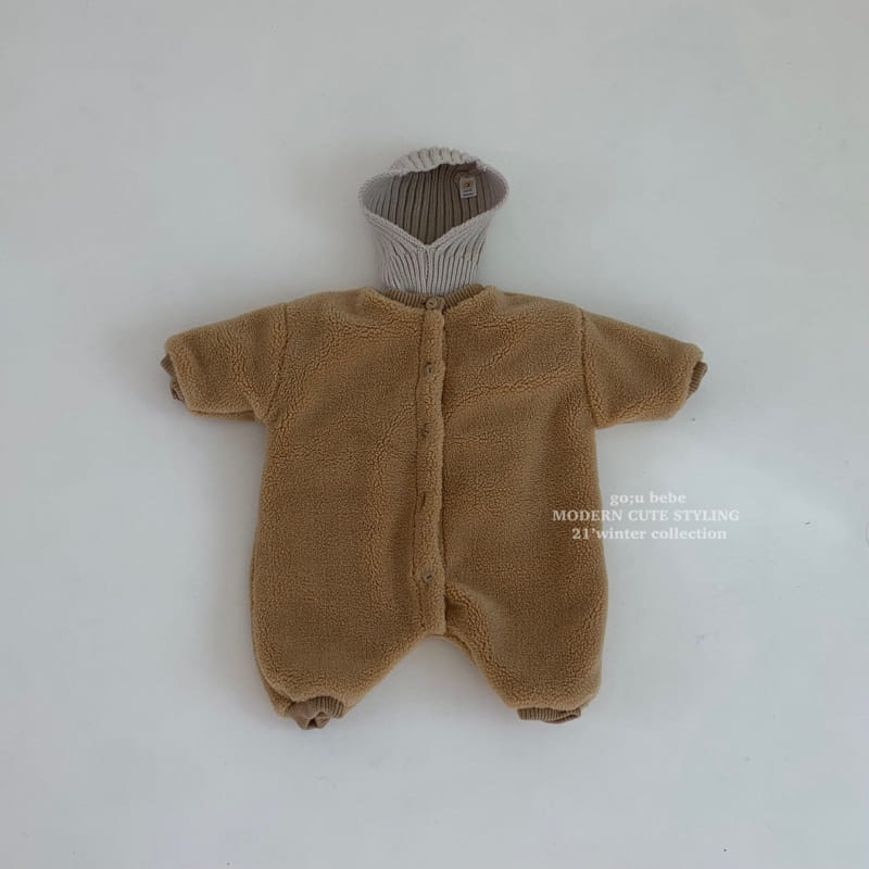 GO;U - Korean Children Fashion - #Kfashion4kids - Bear Bodysuit - 6