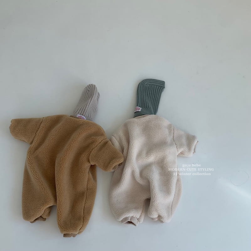 GO;U - Korean Children Fashion - #Kfashion4kids - Bear Bodysuit - 9