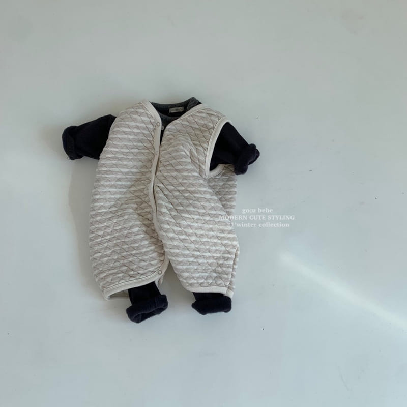 GO;U - Korean Children Fashion - #Kfashion4kids - Up Down Top Bottom Set - 9