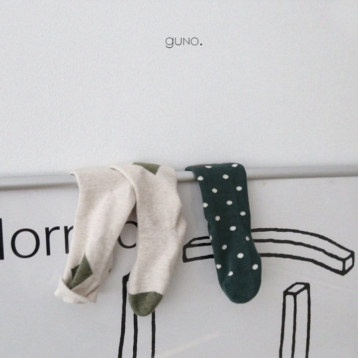 GUNO - Korean Children Fashion - #Kfashion4kids - Guno Socks Set [set of 2] - 4