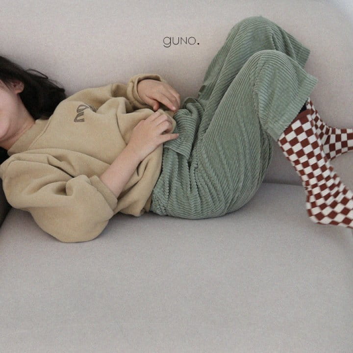 GUNO - Korean Children Fashion - #Kfashion4kids - V Rib Pants - 12