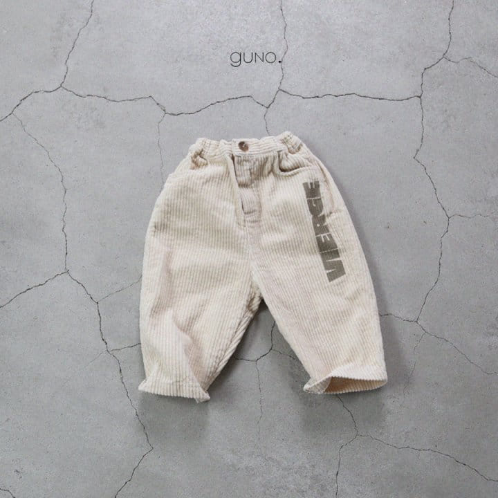 GUNO - Korean Children Fashion - #Kfashion4kids - V Rib Pants - 4
