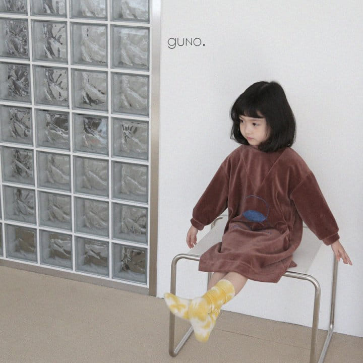 GUNO - Korean Children Fashion - #Kfashion4kids - Cooperation One-piece - 2
