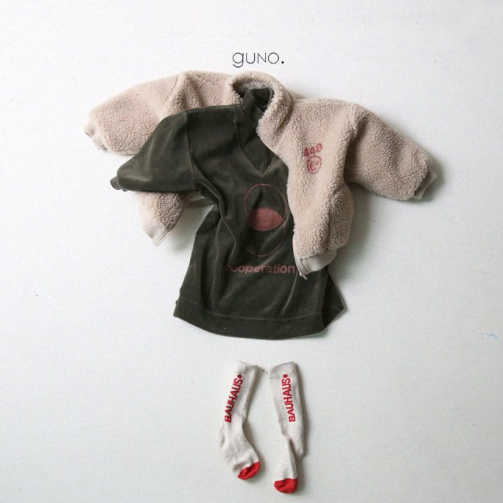 GUNO - Korean Children Fashion - #Kfashion4kids - Cooperation One-piece - 3