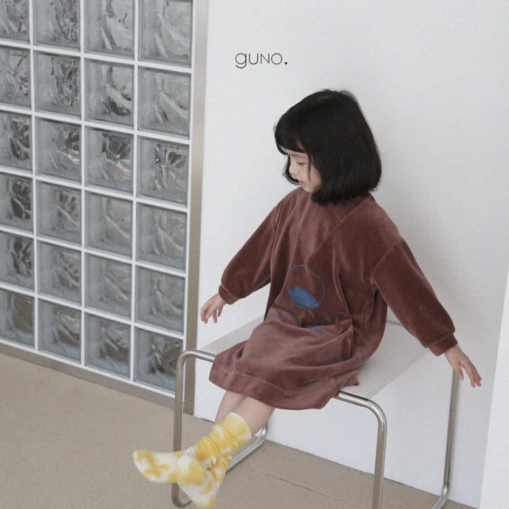 GUNO - Korean Children Fashion - #Kfashion4kids - Cooperation One-piece - 4