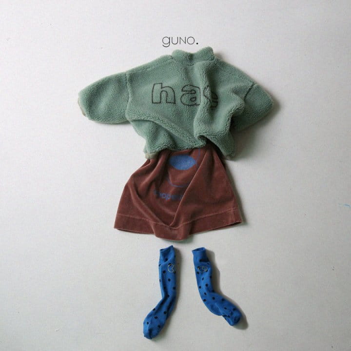 GUNO - Korean Children Fashion - #Kfashion4kids - Cooperation One-piece - 7