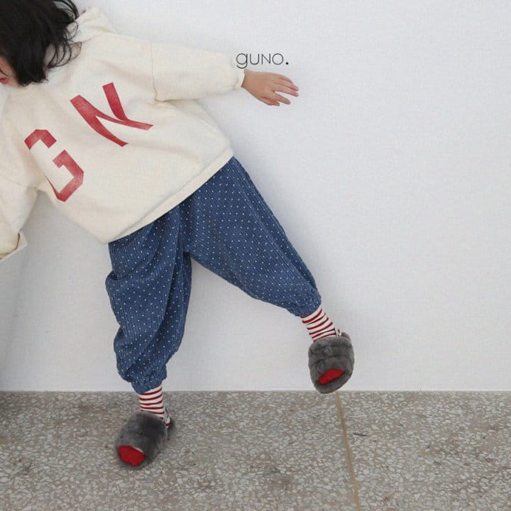 GUNO - Korean Children Fashion - #Kfashion4kids - Dot Pants - 3