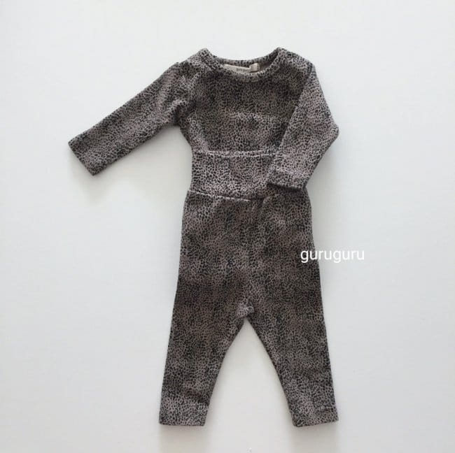 GURU GURU - Korean Children Fashion - #Kfashion4kids - Tiger Top Bottom Set - 10