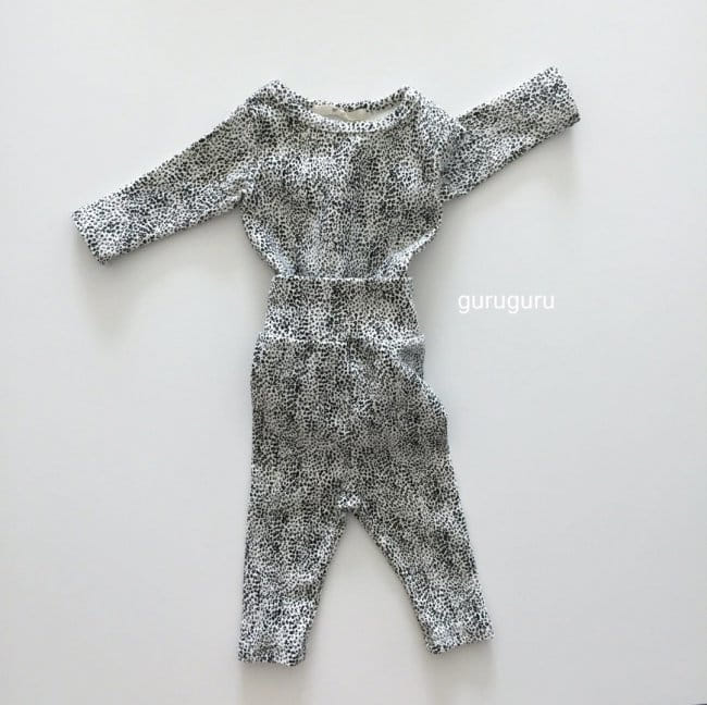 GURU GURU - Korean Children Fashion - #Kfashion4kids - Tiger Top Bottom Set - 3