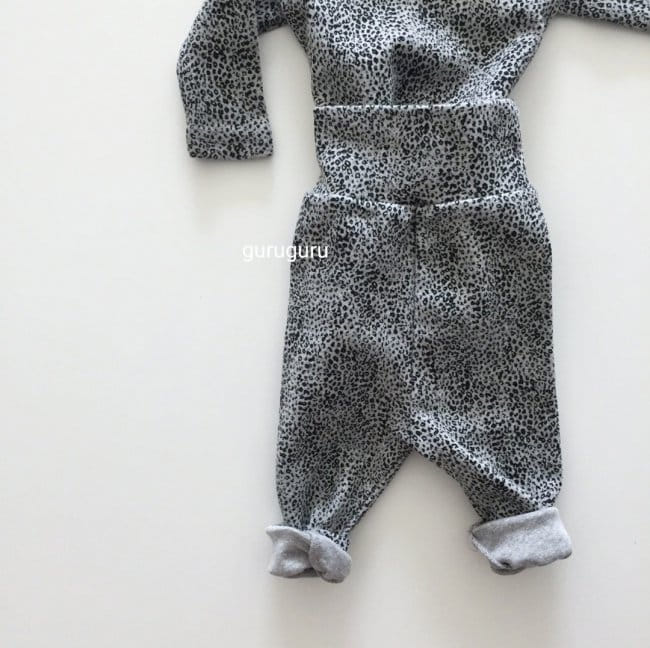 GURU GURU - Korean Children Fashion - #Kfashion4kids - Tiger Top Bottom Set - 7
