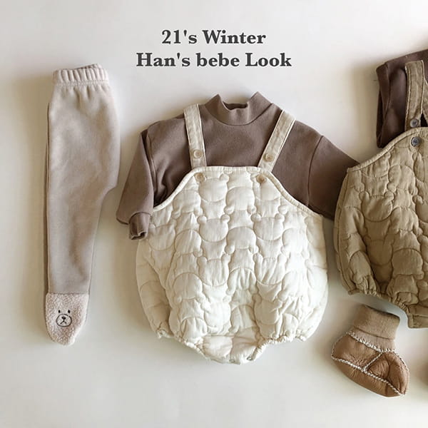 HAN'S - Korean Children Fashion - #Kfashion4kids - Half Turtleneck Tee - 12