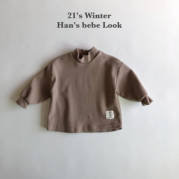HAN'S - Korean Children Fashion - #Kfashion4kids - Half Turtleneck Tee - 5