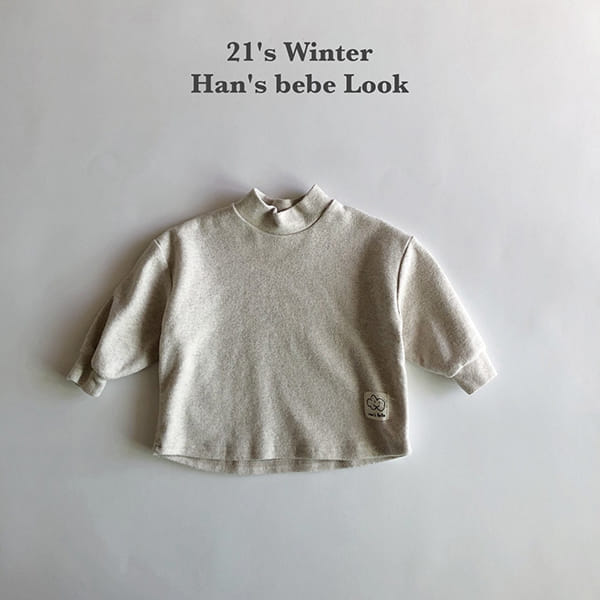 HAN'S - Korean Children Fashion - #Kfashion4kids - Half Turtleneck Tee - 6