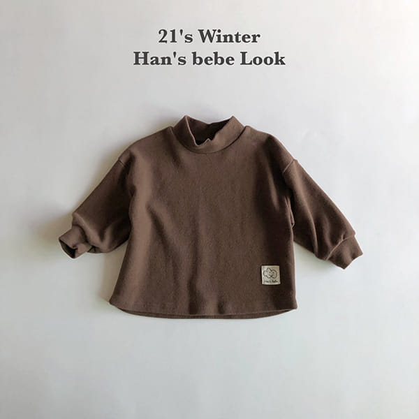 HAN'S - Korean Children Fashion - #Kfashion4kids - Half Turtleneck Tee - 7