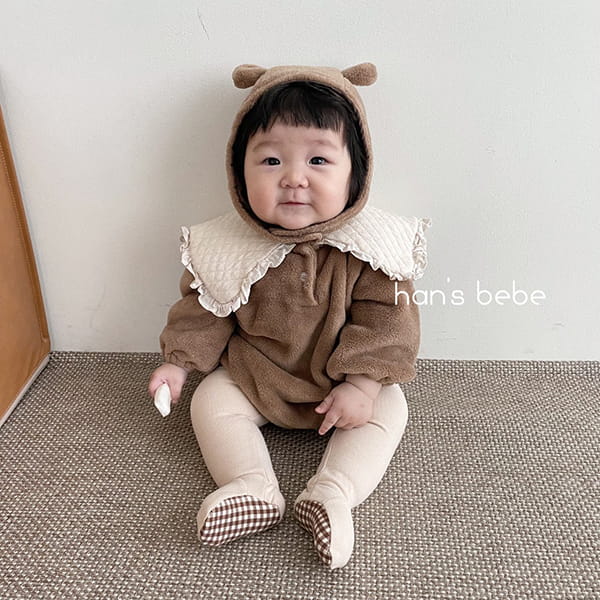 HAN'S - Korean Children Fashion - #Kfashion4kids - Dia Collar Bodysuit - 7