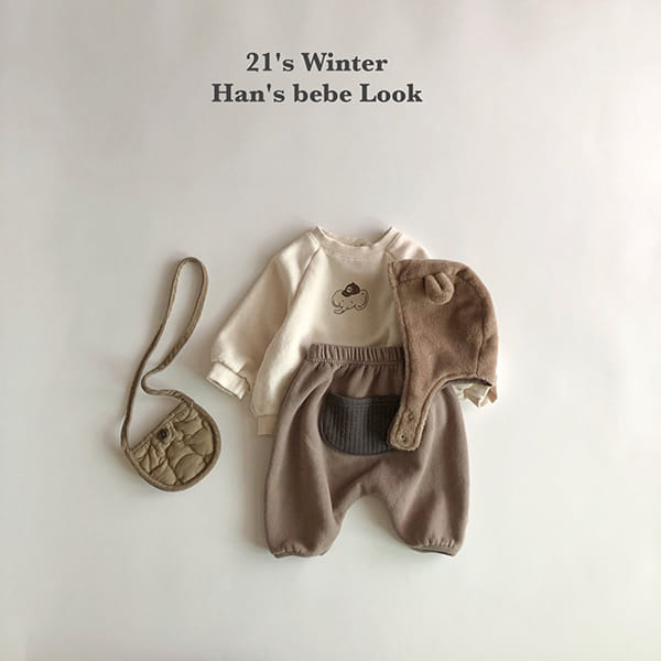 HAN'S - Korean Children Fashion - #Kfashion4kids - Raglan Sweatshirt - 9