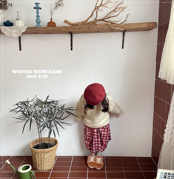 HAN'S - Korean Children Fashion - #Kfashion4kids - Provence Check One-piece - 8