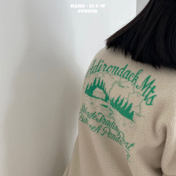 HAN'S - Korean Children Fashion - #Kfashion4kids - Turtleneck Zip-up Tee - 10