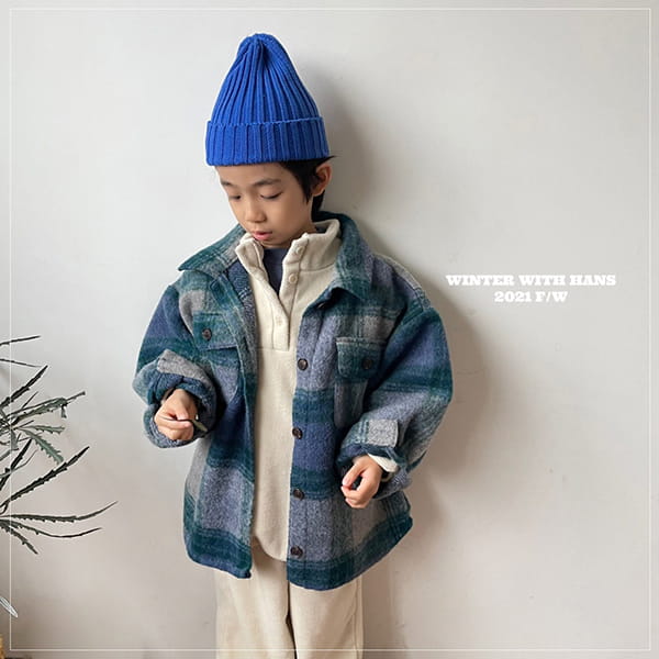 HAN'S - Korean Children Fashion - #Kfashion4kids - Turtleneck Zip-up Tee - 11