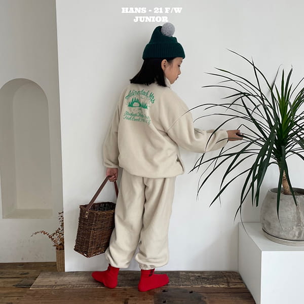 HAN'S - Korean Children Fashion - #Kfashion4kids - Turtleneck Zip-up Tee - 6