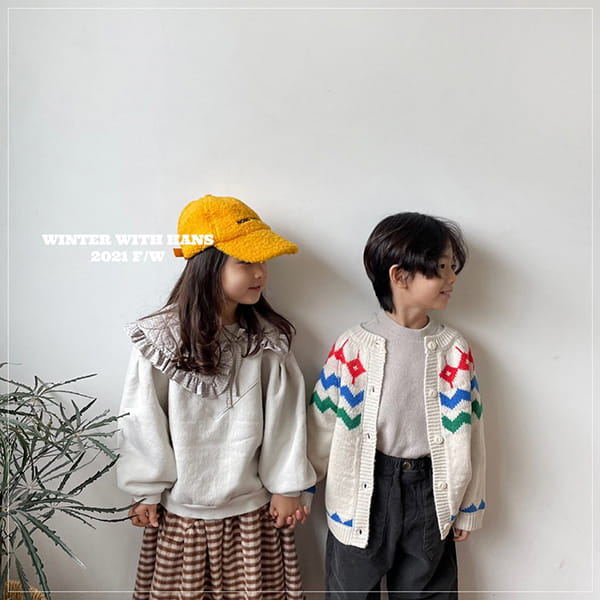 HAN'S - Korean Children Fashion - #Kfashion4kids - Puff Sweatshirt - 7