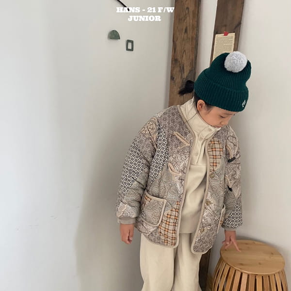 HAN'S - Korean Children Fashion - #Kfashion4kids - Patch Work Qulting Jumper - 11