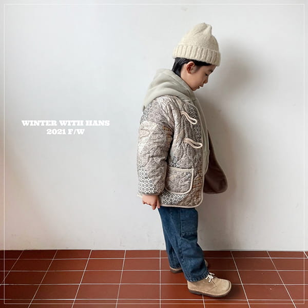 HAN'S - Korean Children Fashion - #Kfashion4kids - Patch Work Qulting Jumper - 2