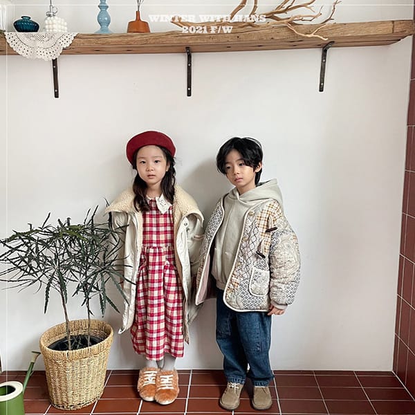 HAN'S - Korean Children Fashion - #Kfashion4kids - Patch Work Qulting Jumper - 6