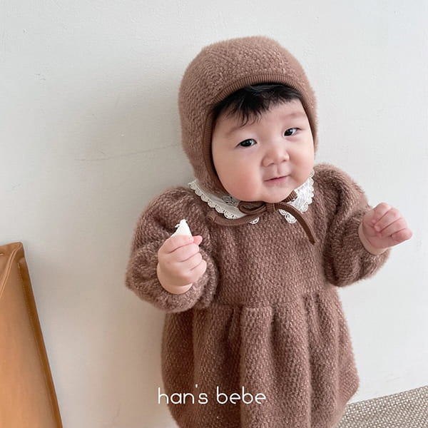 HAN'S - Korean Children Fashion - #Kfashion4kids - Cozy Lace One-piece - 5
