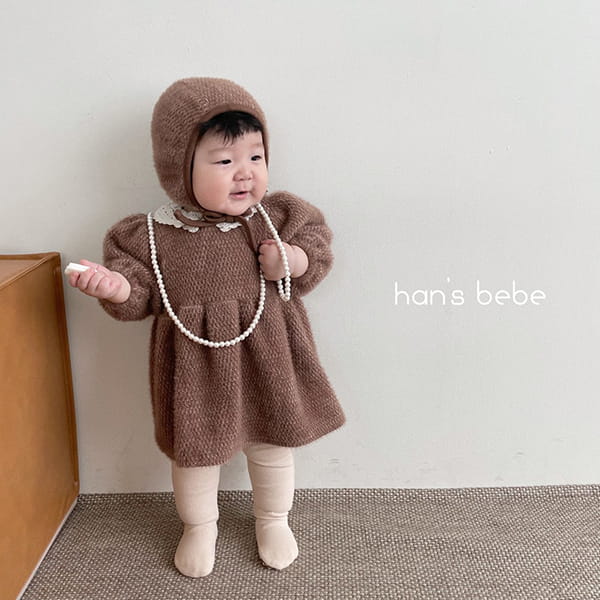 HAN'S - Korean Children Fashion - #Kfashion4kids - Cozy Lace One-piece - 7