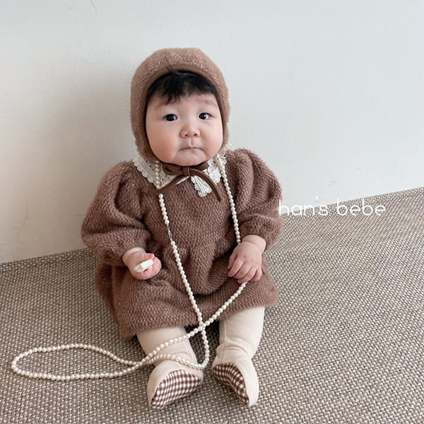 HAN'S - Korean Children Fashion - #Kfashion4kids - Cozy Lace One-piece - 8