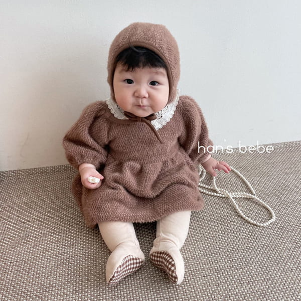 HAN'S - Korean Children Fashion - #Kfashion4kids - Cozy Lace One-piece - 9