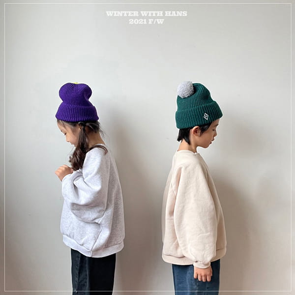 HAN'S - Korean Children Fashion - #Kfashion4kids - Pastel Bear Sweatshirt - 5