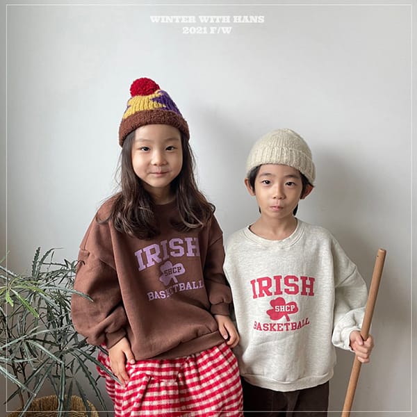 HAN'S - Korean Children Fashion - #Kfashion4kids - Clover Sweatshirt