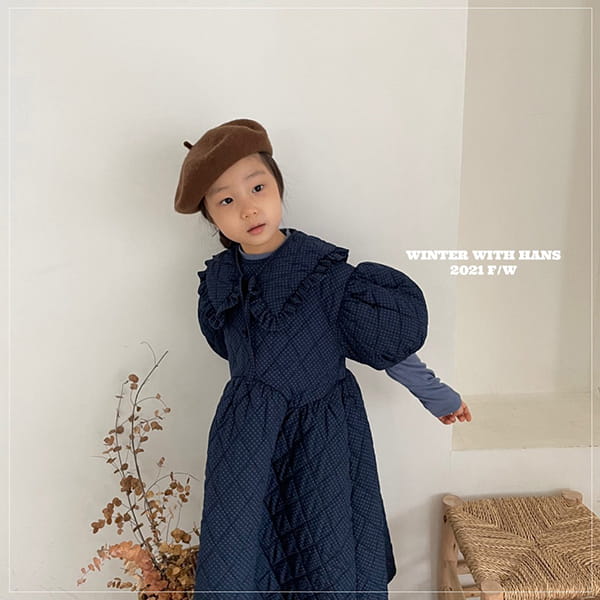 HAN'S - Korean Children Fashion - #Kfashion4kids - Quilting Lovely One-piece - 10