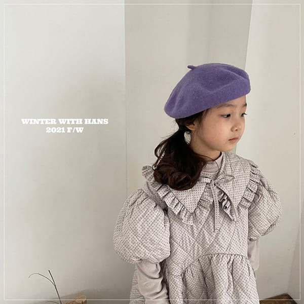 HAN'S - Korean Children Fashion - #Kfashion4kids - Quilting Lovely One-piece - 2