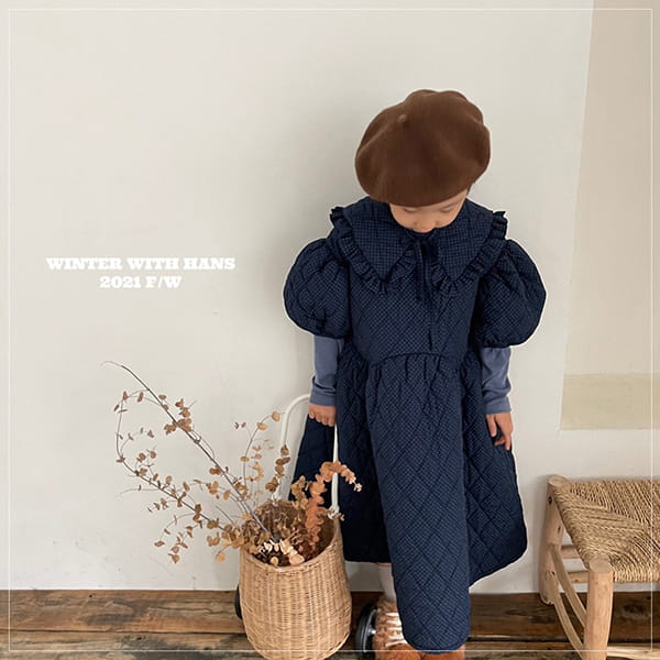 HAN'S - Korean Children Fashion - #Kfashion4kids - Quilting Lovely One-piece - 7