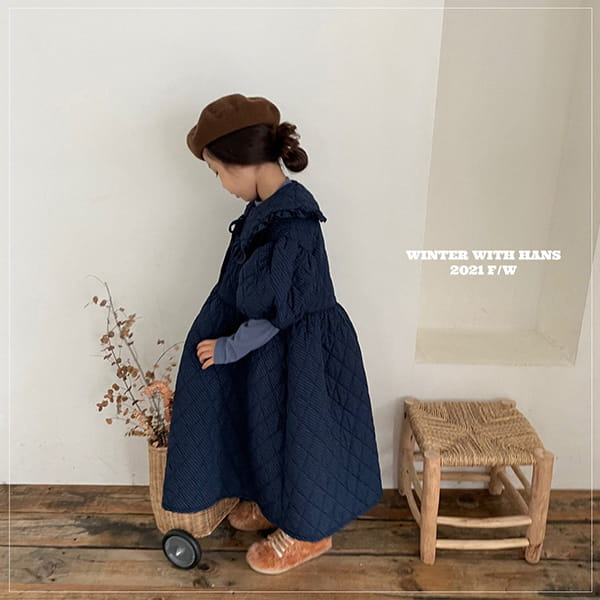 HAN'S - Korean Children Fashion - #Kfashion4kids - Quilting Lovely One-piece - 9