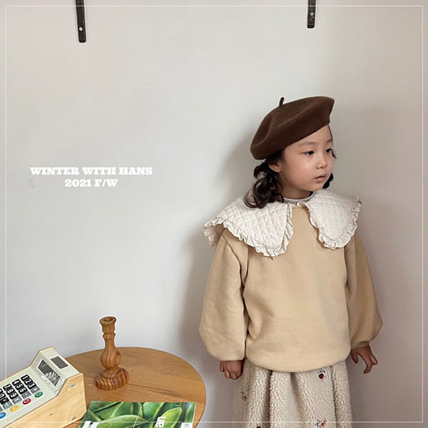 HAN'S - Korean Children Fashion - #Kfashion4kids - Quilting Sailor Sweatshirt
