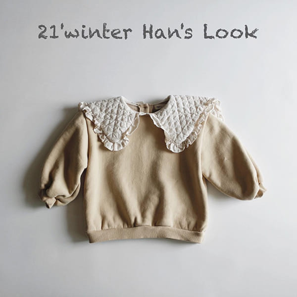 HAN'S - Korean Children Fashion - #Kfashion4kids - Quilting Sailor Sweatshirt - 12
