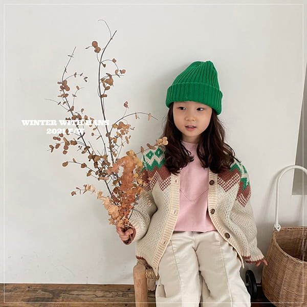 HAN'S - Korean Children Fashion - #Kfashion4kids - Scandia Cardigan